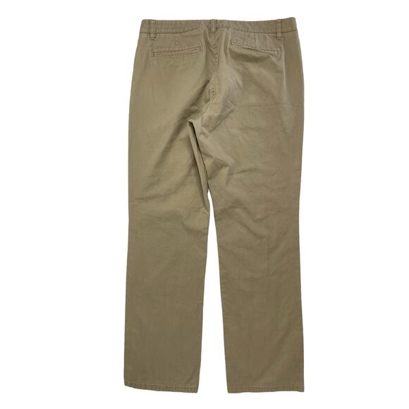 BONOBOS Washed Chinos Straight Leg Pants in True Khaki Size 35x32 Work #11598 - Picture 2 of 8